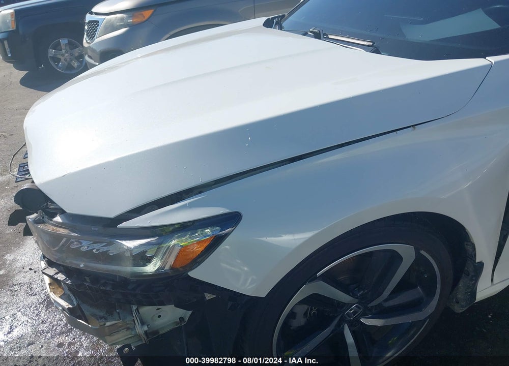 2019 HONDA ACCORD SPORT VIN: 1HGCV1E39KA076337