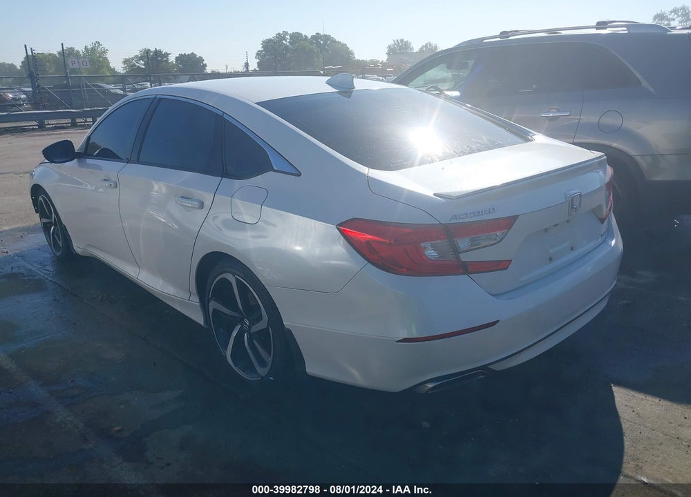 2019 HONDA ACCORD SPORT VIN: 1HGCV1E39KA076337