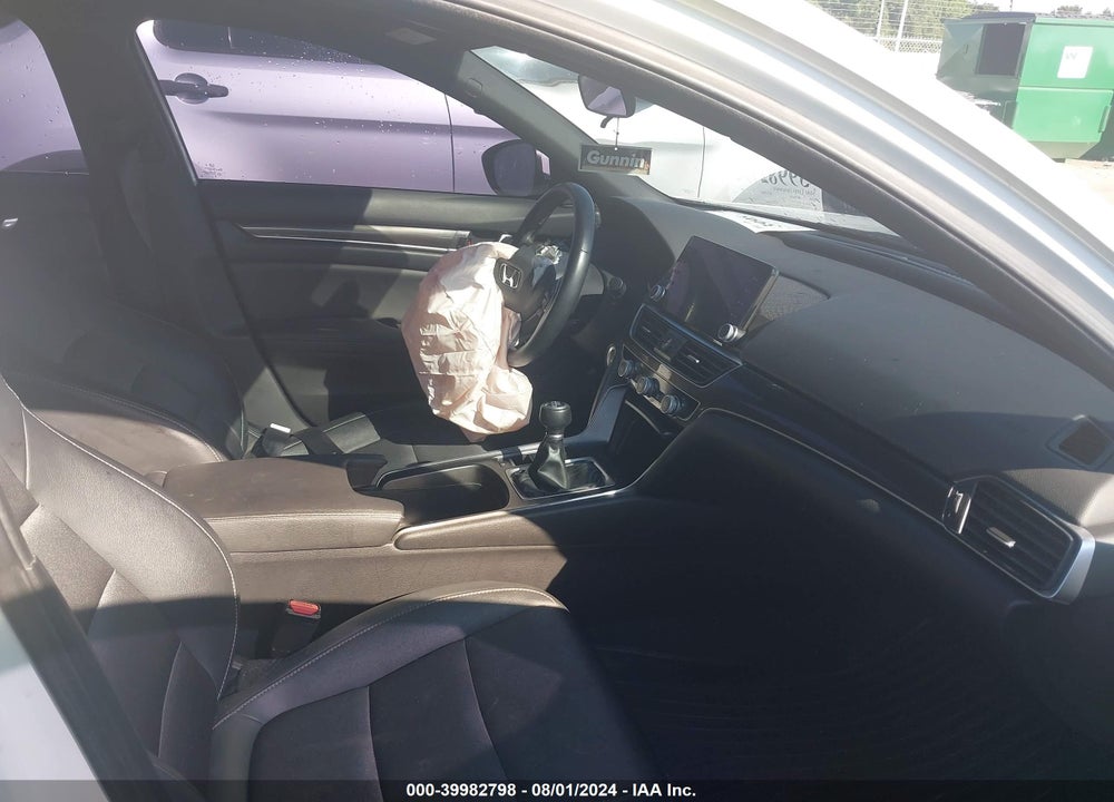 2019 HONDA ACCORD SPORT VIN: 1HGCV1E39KA076337