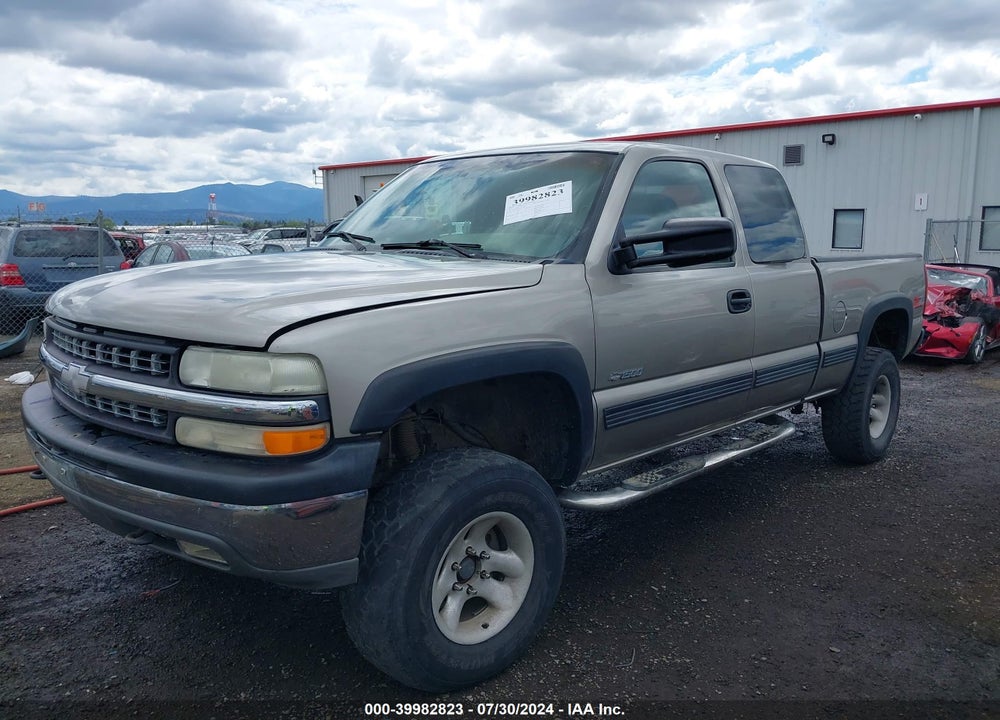 1999 CHEVROLET SILVERADO 1500 LS VIN: 2GCEK19T8X1186792