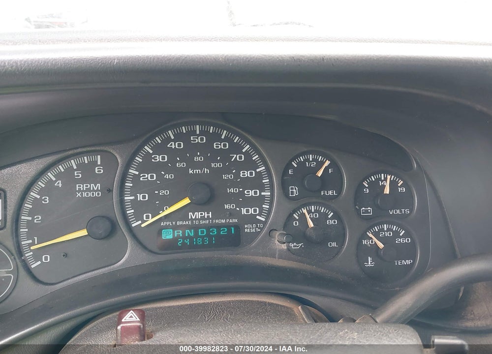 1999 CHEVROLET SILVERADO 1500 LS VIN: 2GCEK19T8X1186792