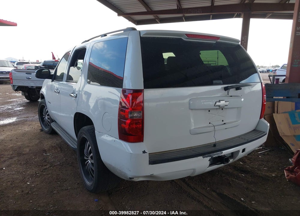 2007 CHEVROLET TAHOE COMMERCIAL FLEET VIN: 1GNFK13007R366849