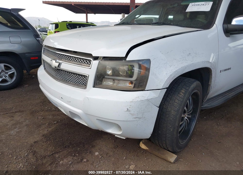 2007 CHEVROLET TAHOE COMMERCIAL FLEET VIN: 1GNFK13007R366849