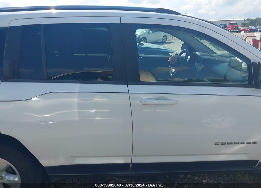 2014 JEEP COMPASS SPORT VIN: 1C4NJCBA3ED843801