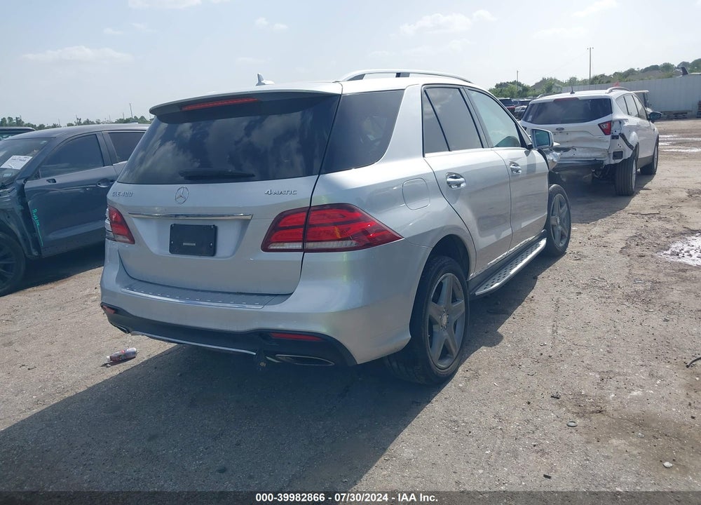 2016 MERCEDES-BENZ GLE 400 4MATIC VIN: 4JGDA5GBXGA740321
