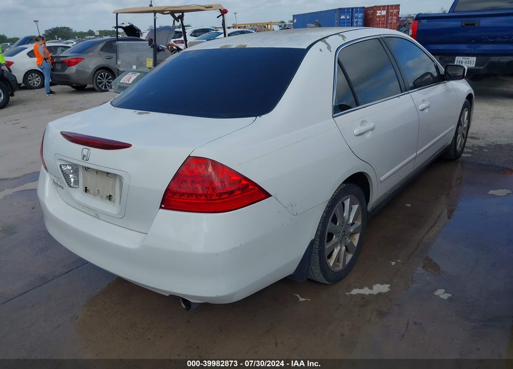 2007 HONDA ACCORD 3.0 SE VIN: 1HGCM66497A039514