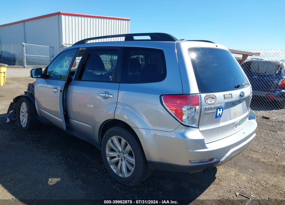 2012 SUBARU FORESTER 2.5X PREMIUM VIN: JF2SHADC3CH432536