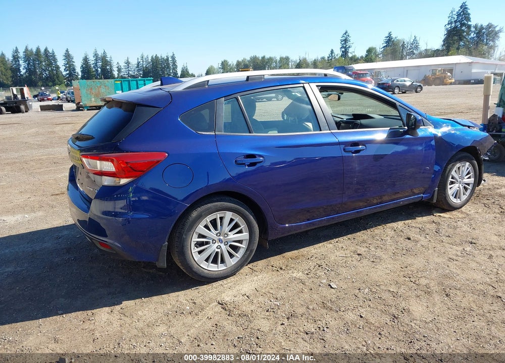 2018 SUBARU IMPREZA 2.0I PREMIUM VIN: 4S3GTAD67J3726495