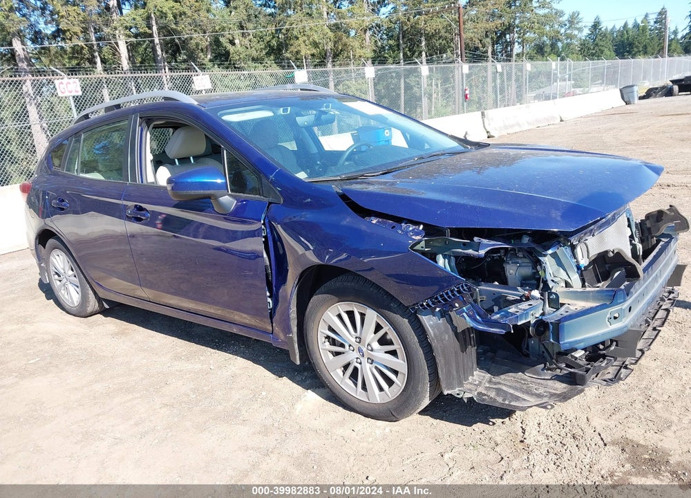 2018 SUBARU IMPREZA 2.0I PREMIUM VIN: 4S3GTAD67J3726495