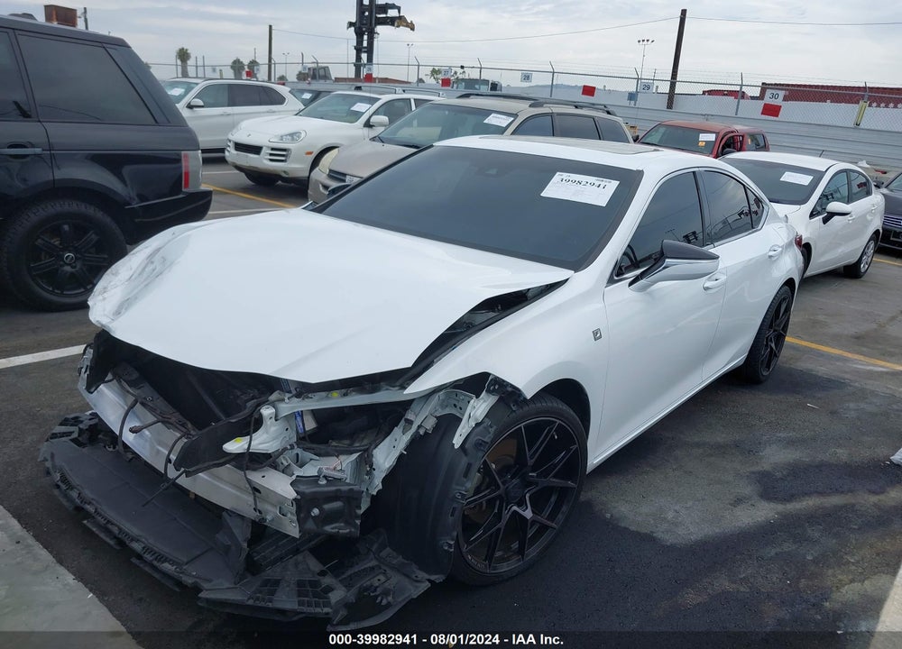 2019 LEXUS ES 350 F-SPORT VIN: 58ABZ1B16KU030534