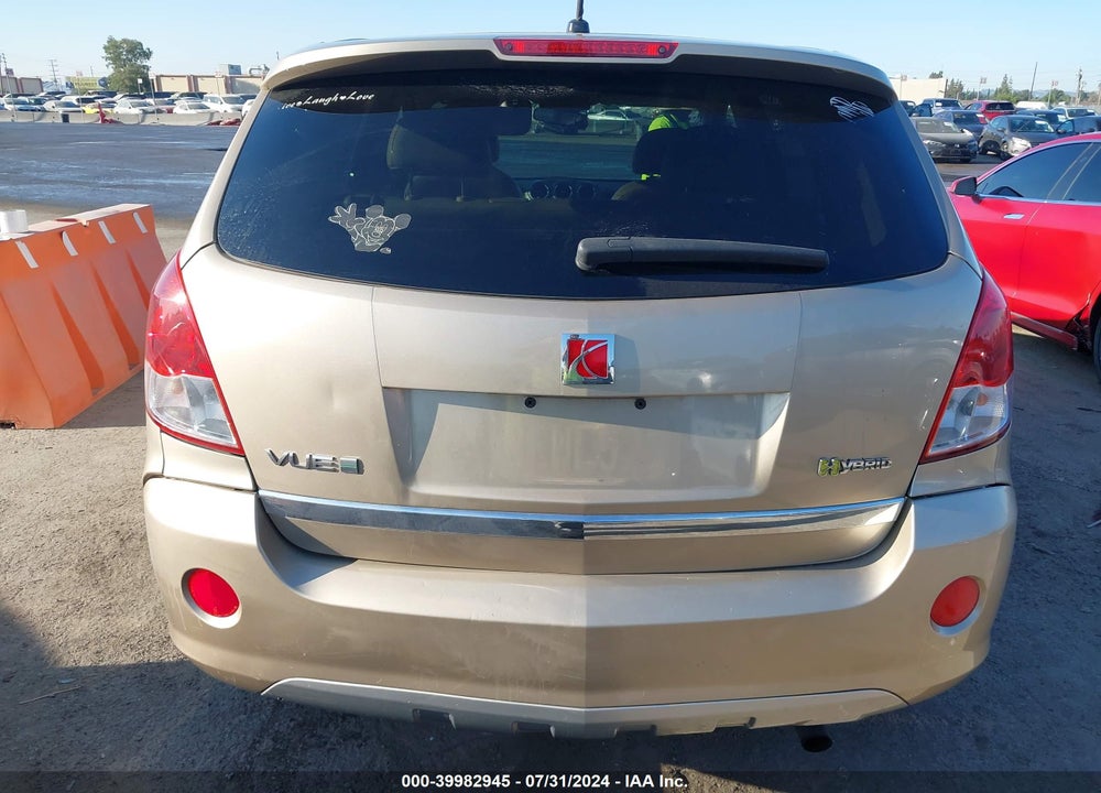 2008 SATURN VUE GREEN LINE 4-CYL BASE VIN: 3GSCL93Z58S702181