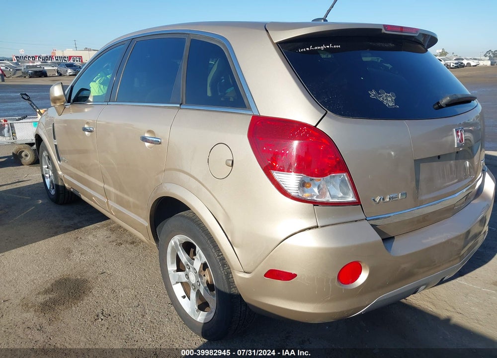2008 SATURN VUE GREEN LINE 4-CYL BASE VIN: 3GSCL93Z58S702181