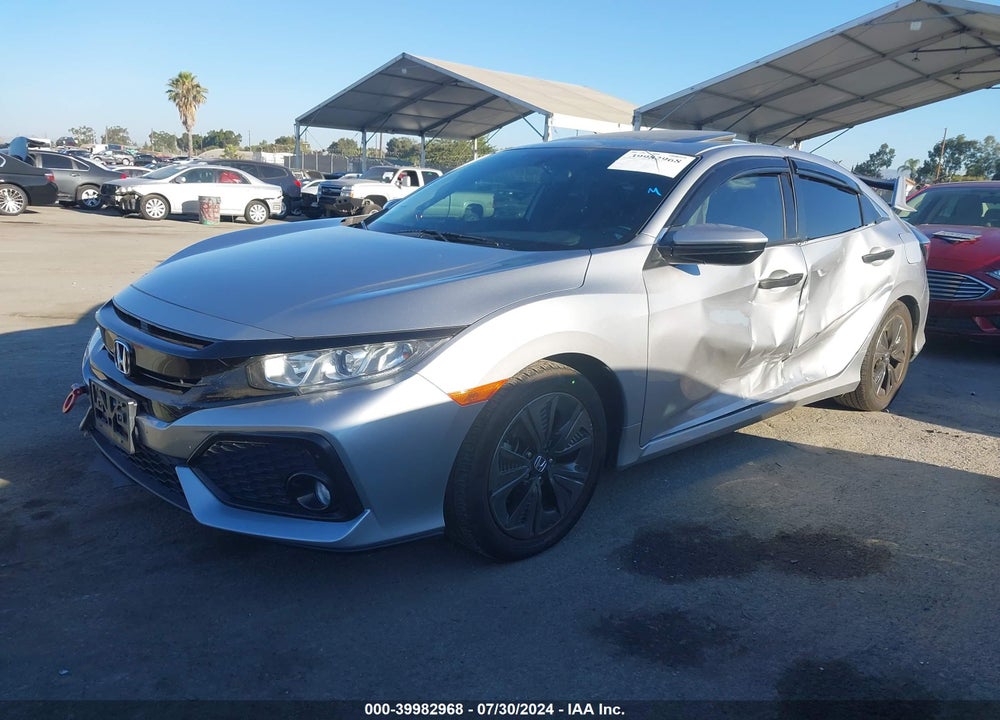 2018 HONDA CIVIC EX VIN: SHHFK7H53JU424416