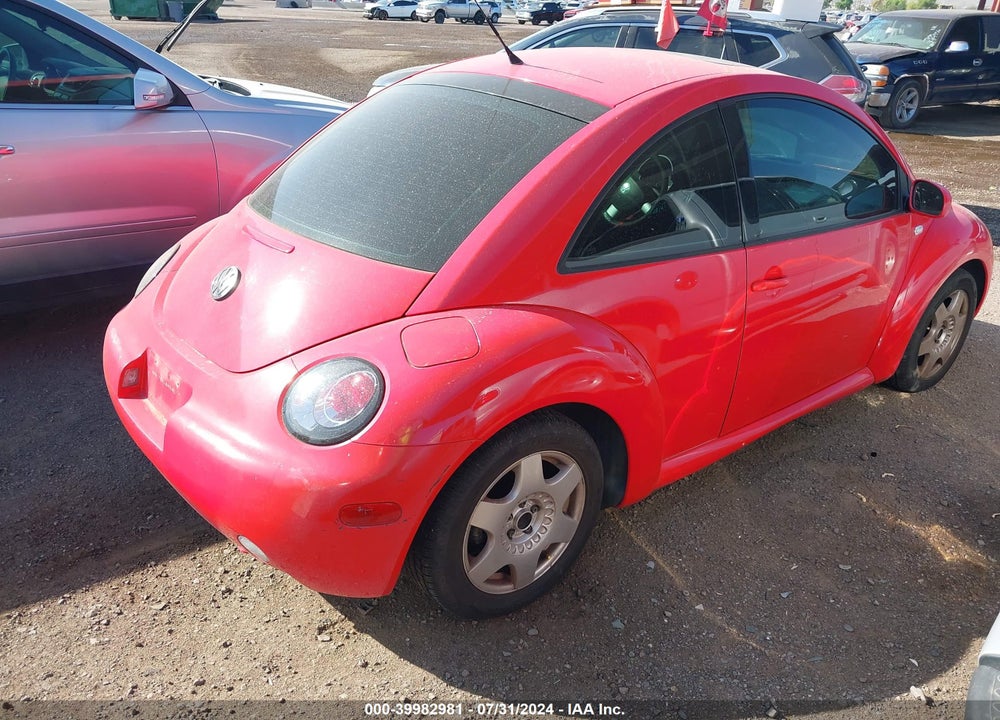 2001 VOLKSWAGEN NEW BEETLE GLS 1.8L TURBO VIN: 3VWCD21C51M440958