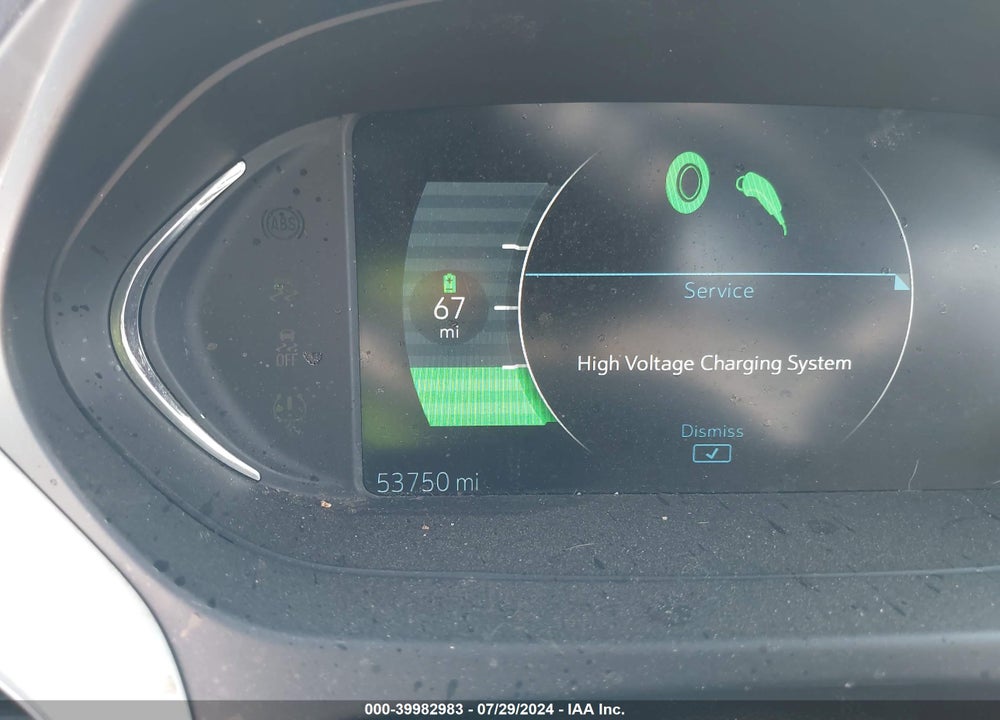 2019 CHEVROLET BOLT EV VIN: 1G1FY6S0XK4131895