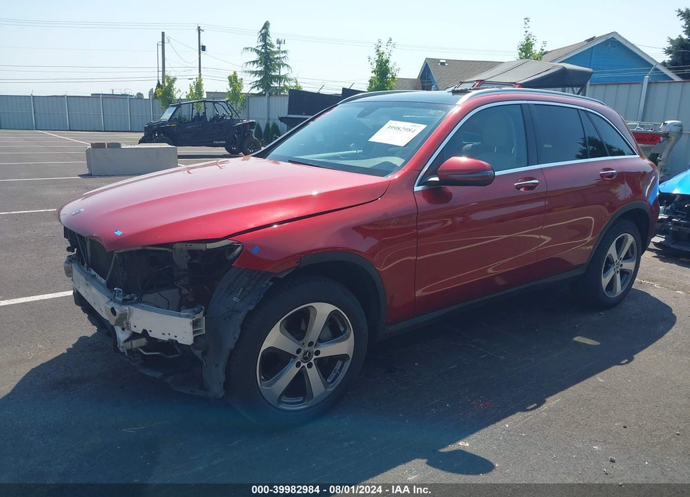 2019 MERCEDES-BENZ GLC 300 4MATIC VIN: WDC0G4KB1KV189548