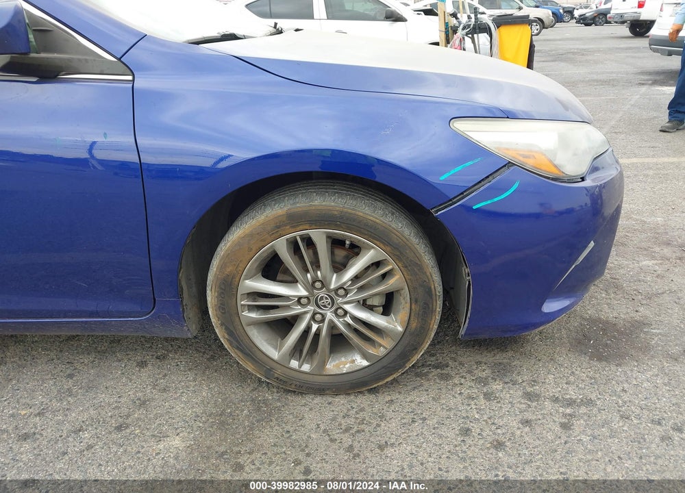 2016 TOYOTA CAMRY SE VIN: 4T1BF1FK0GU549041