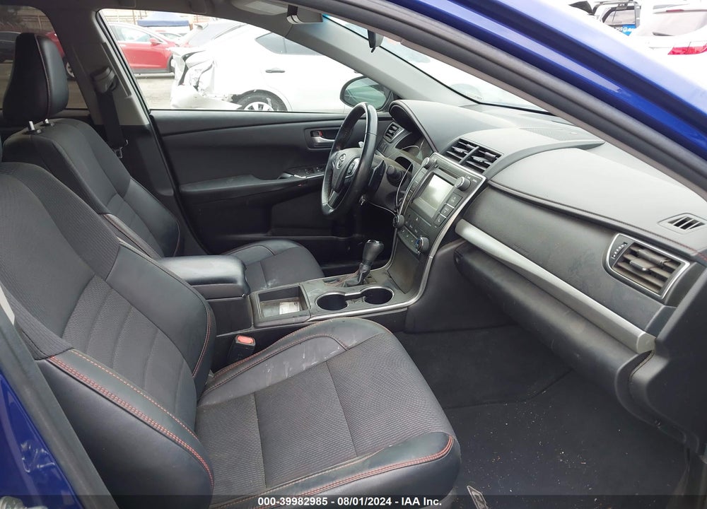 2016 TOYOTA CAMRY SE VIN: 4T1BF1FK0GU549041