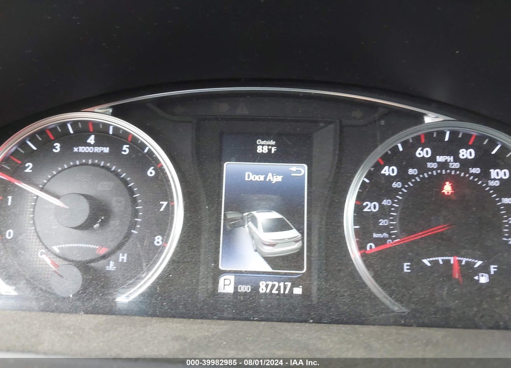 2016 TOYOTA CAMRY SE VIN: 4T1BF1FK0GU549041