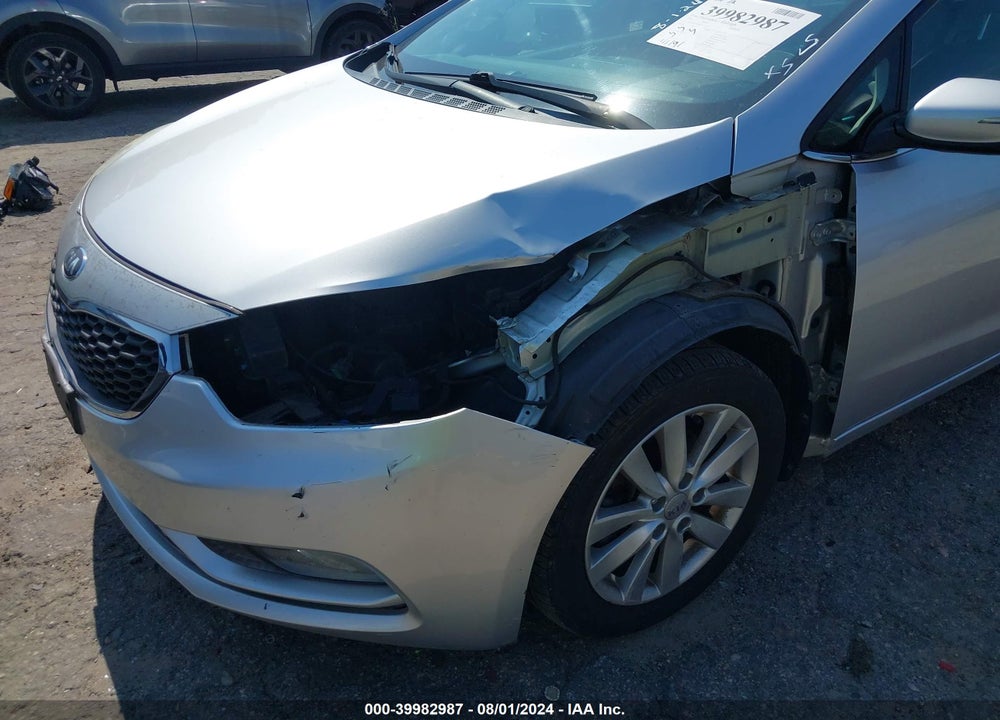 2014 KIA FORTE EX VIN: KNAFX5A88E5212210