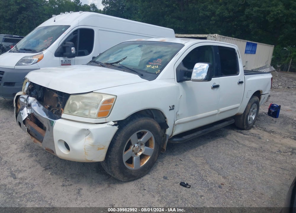 2004 NISSAN TITAN SE VIN: 1N6AA07A54N528915