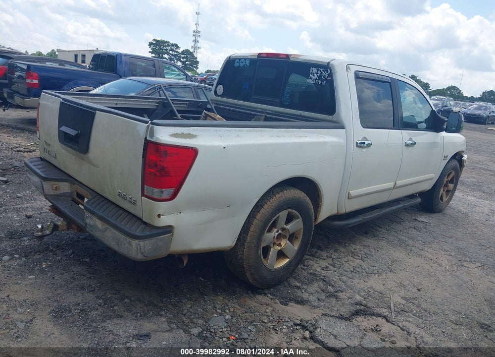 2004 NISSAN TITAN SE VIN: 1N6AA07A54N528915