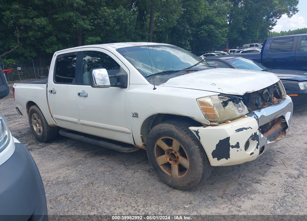 2004 NISSAN TITAN SE VIN: 1N6AA07A54N528915