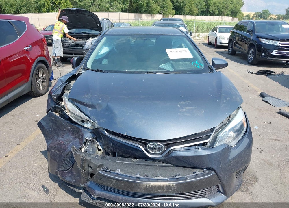 2015 TOYOTA COROLLA LE VIN: 2T1BURHE1FC449235