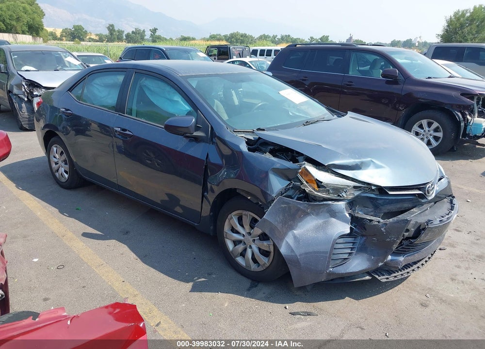 2015 TOYOTA COROLLA LE VIN: 2T1BURHE1FC449235