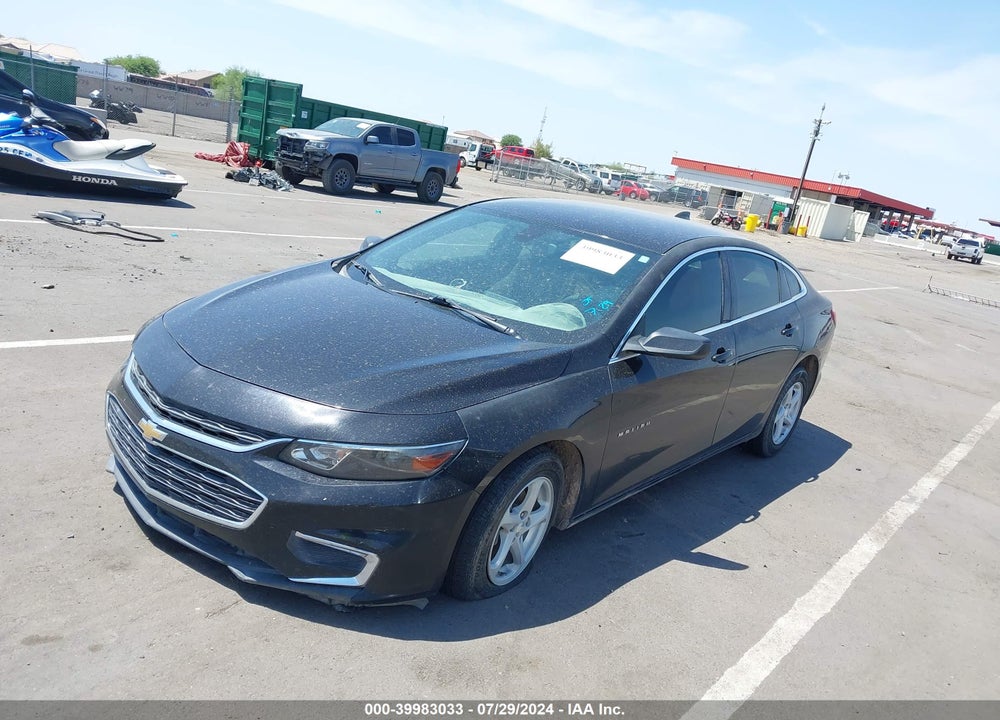 2017 CHEVROLET MALIBU LS VIN: 1G1ZB5ST4HF152659