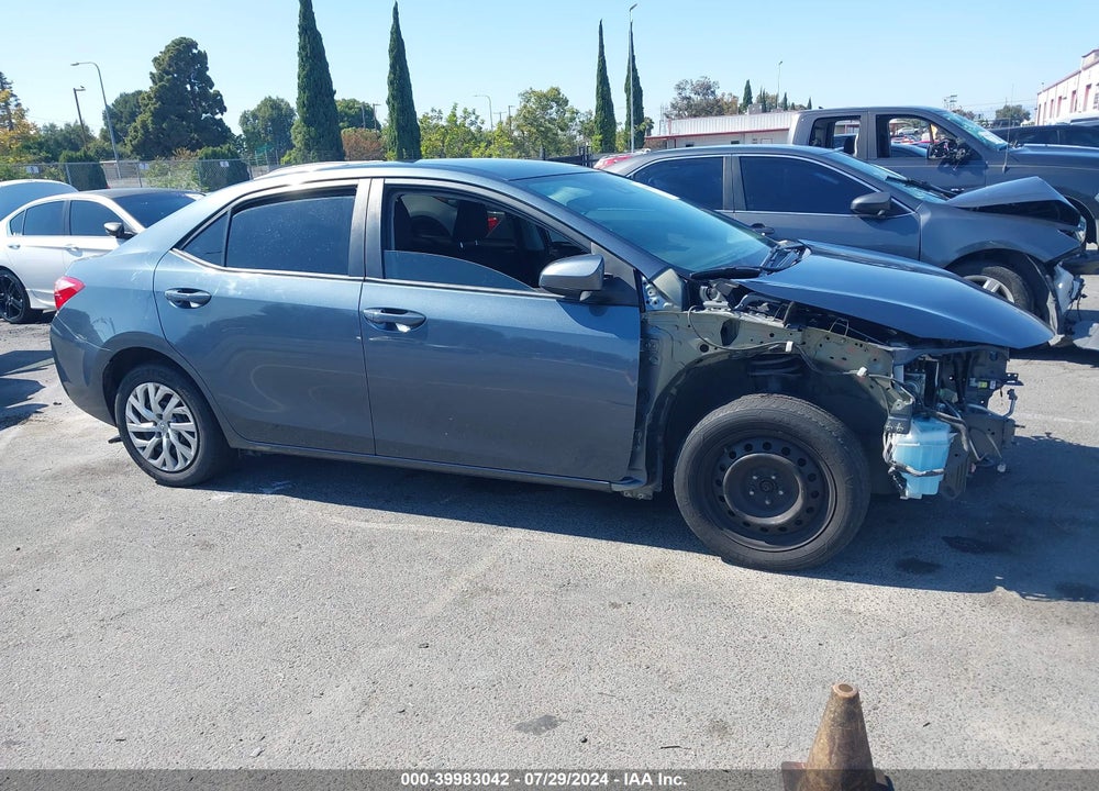 2019 TOYOTA COROLLA LE VIN: 2T1BURHE8KC241993
