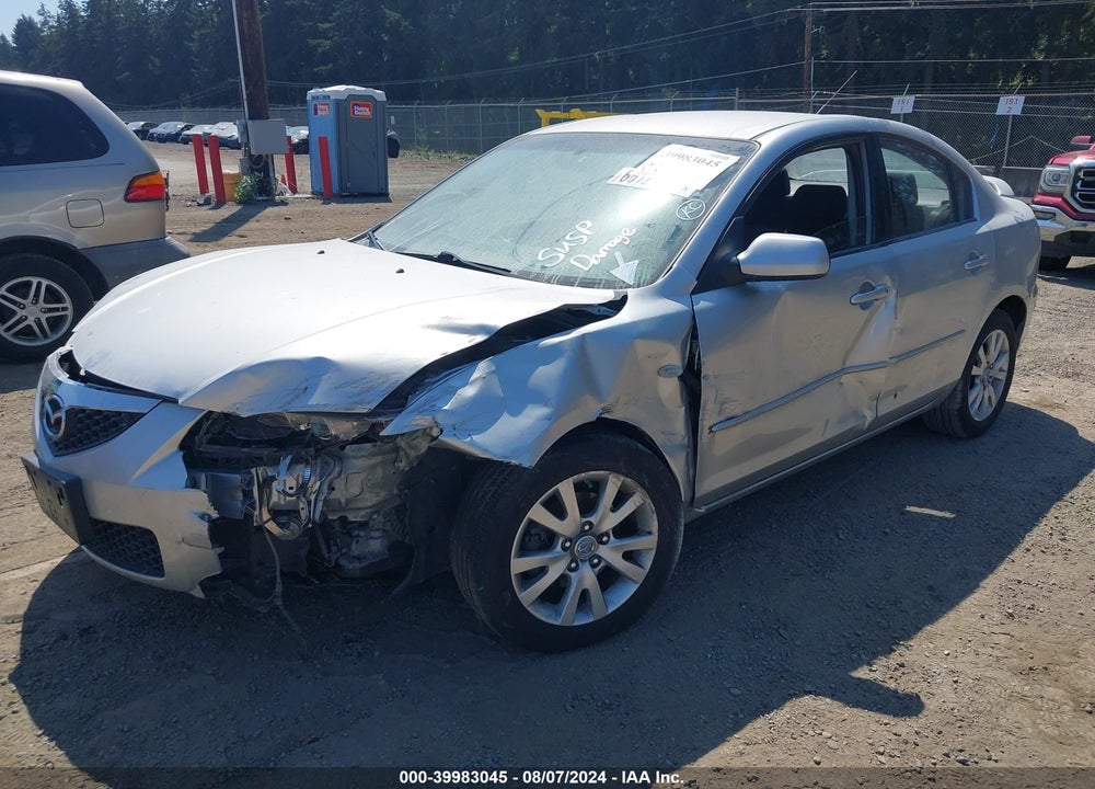 2008 MAZDA 3 I VIN: JM1BK32F781864314