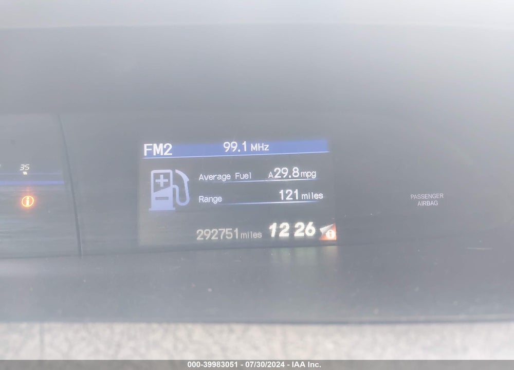 2012 HONDA CIVIC LX VIN: 19XFB2F5XCE343591