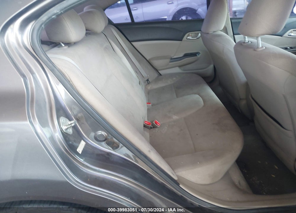 2012 HONDA CIVIC LX VIN: 19XFB2F5XCE343591