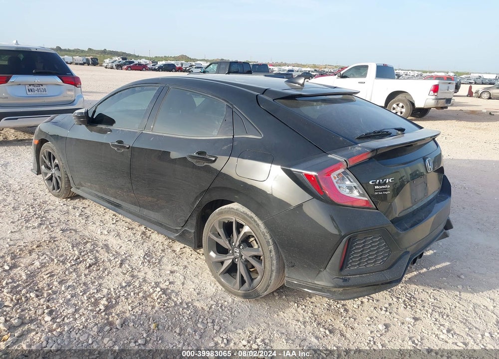 2018 HONDA CIVIC SPORT VIN: SHHFK7H42JU229608