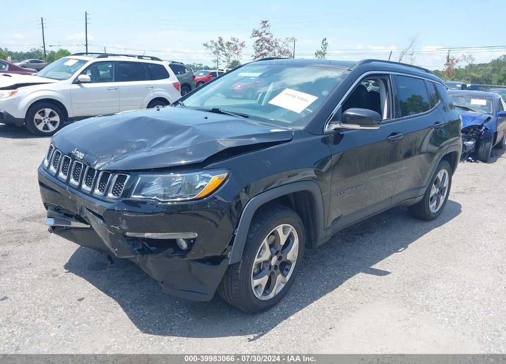 2021 JEEP COMPASS LIMITED 4X4 VIN: 3C4NJDCB7MT589841