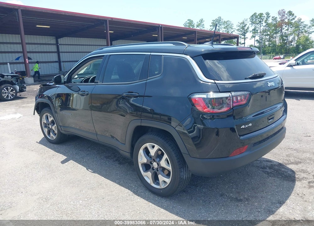 2021 JEEP COMPASS LIMITED 4X4 VIN: 3C4NJDCB7MT589841