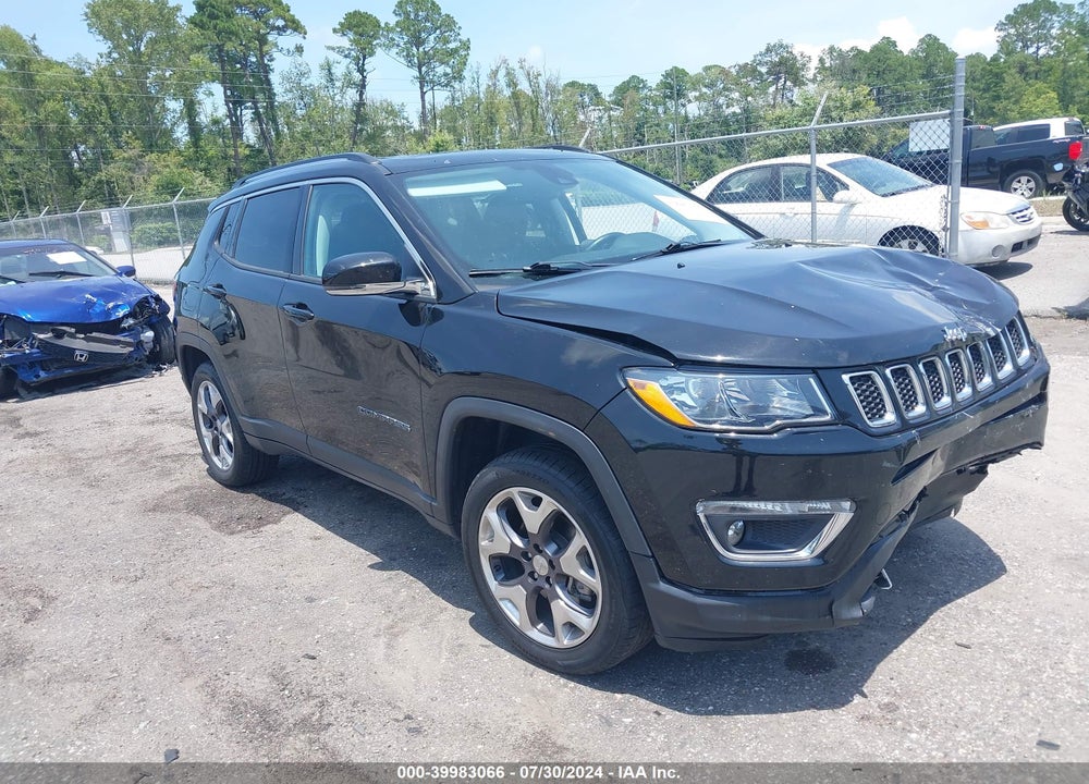 2021 JEEP COMPASS LIMITED 4X4 VIN: 3C4NJDCB7MT589841
