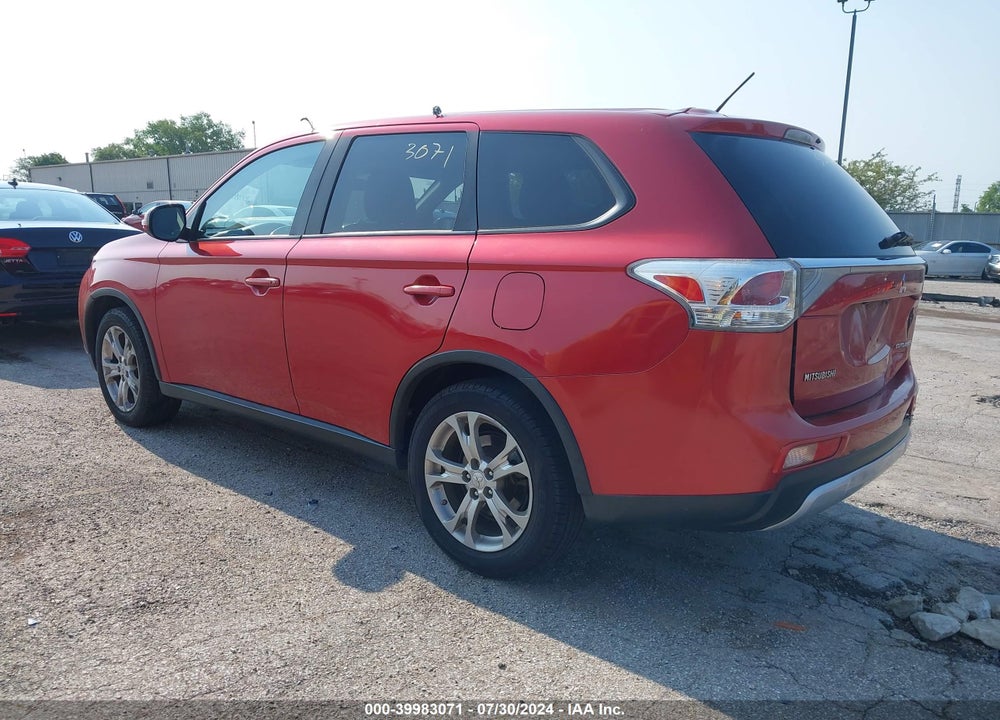2015 MITSUBISHI OUTLANDER SE VIN: JA4AD3A30FZ009377