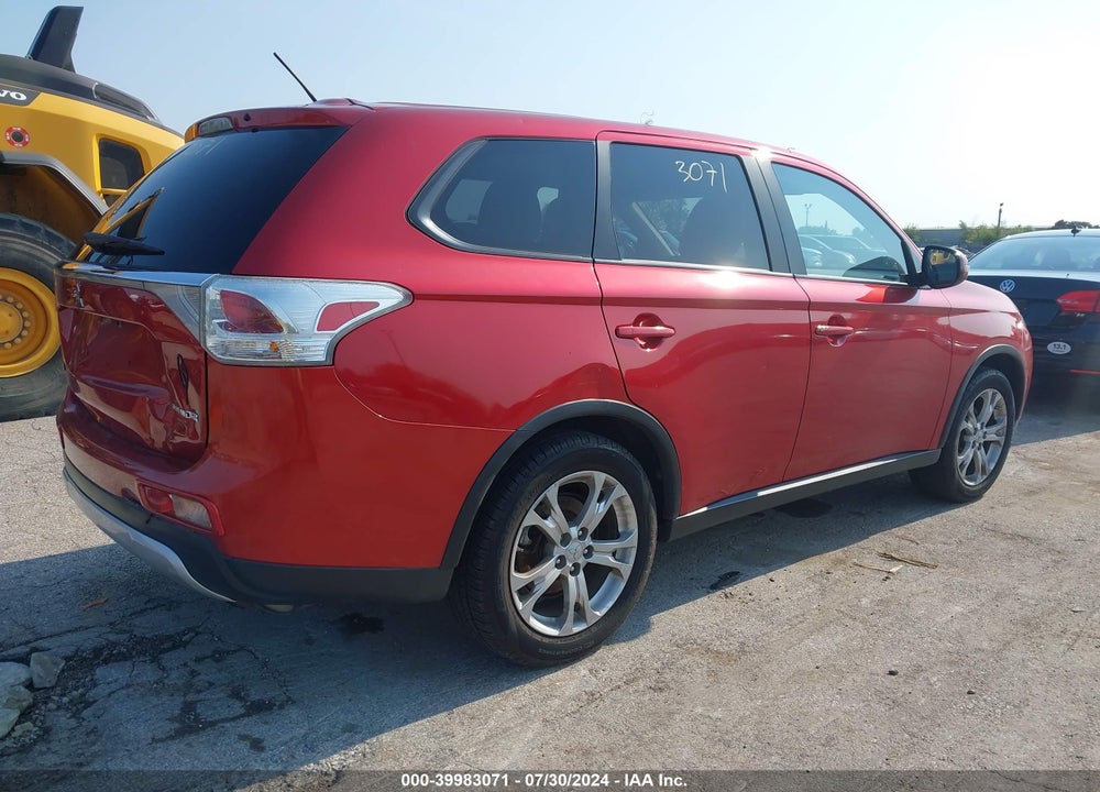 2015 MITSUBISHI OUTLANDER SE VIN: JA4AD3A30FZ009377