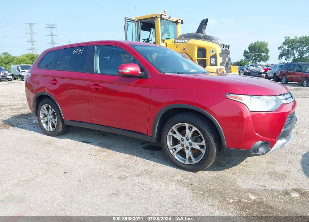 2015 MITSUBISHI OUTLANDER SE VIN: JA4AD3A30FZ009377