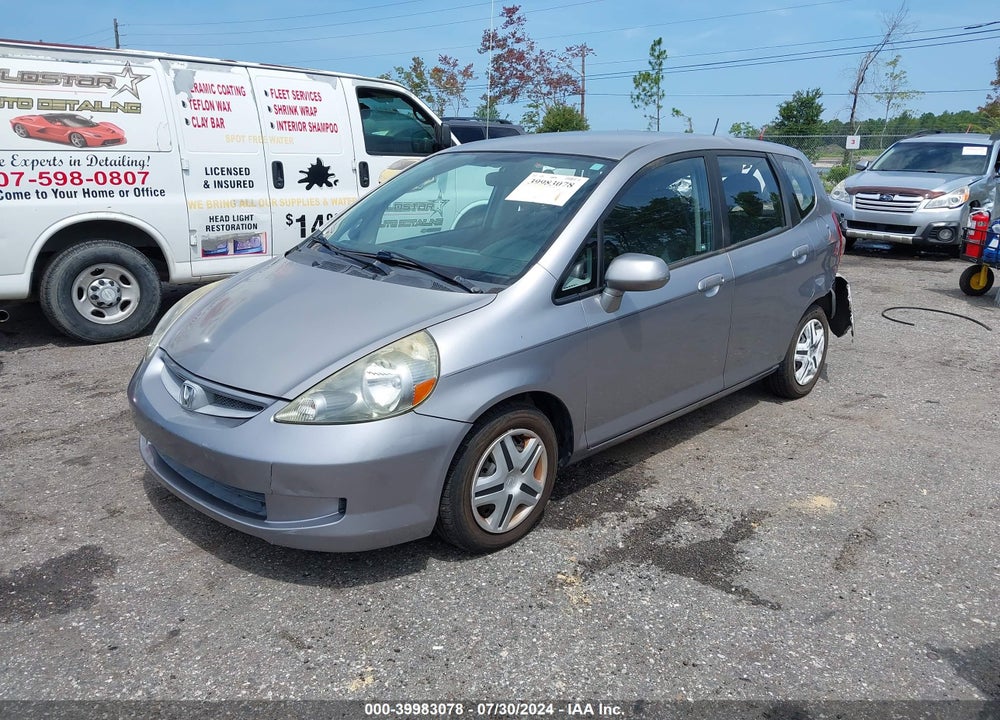 2008 HONDA FIT VIN: JHMGD37448S072072