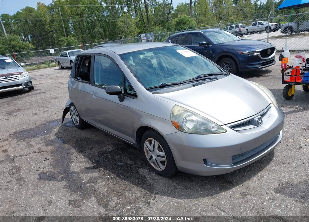 2008 HONDA FIT VIN: JHMGD37448S072072