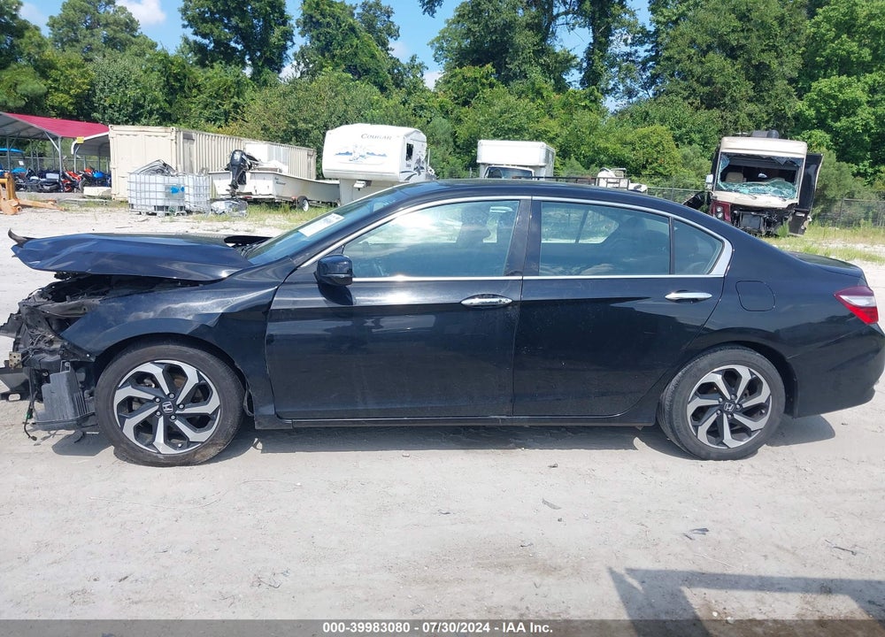 2017 HONDA ACCORD EX-L V6 VIN: 1HGCR3F07HA002492