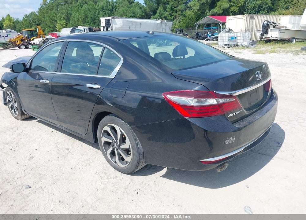 2017 HONDA ACCORD EX-L V6 VIN: 1HGCR3F07HA002492