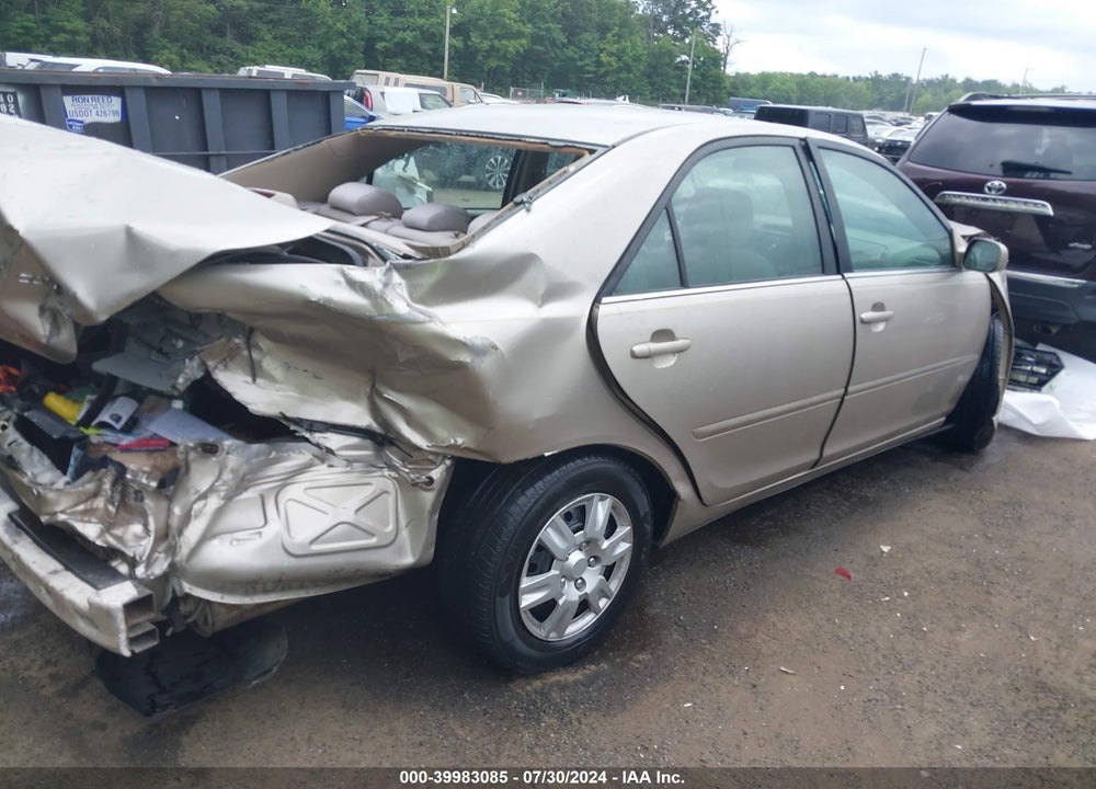 2005 TOYOTA CAMRY LE VIN: 4T1BE30K65U082597