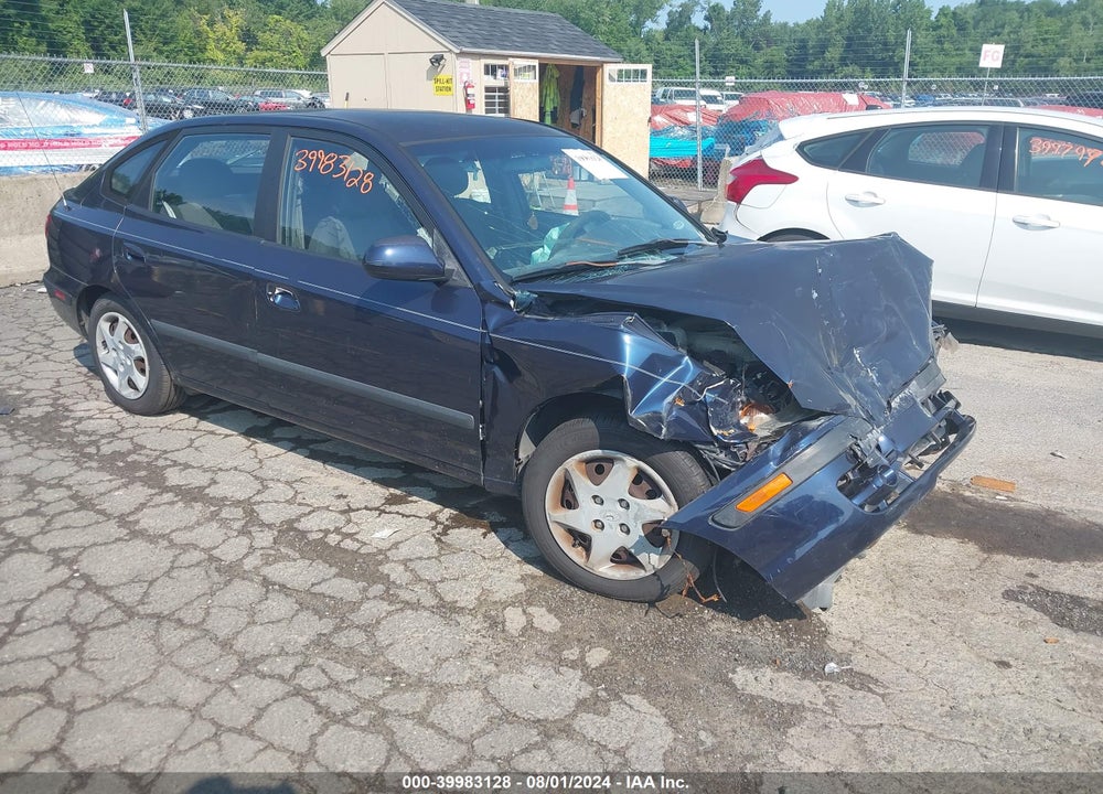 2005 HYUNDAI ELANTRA VIN: KMHDN56DX5U148291