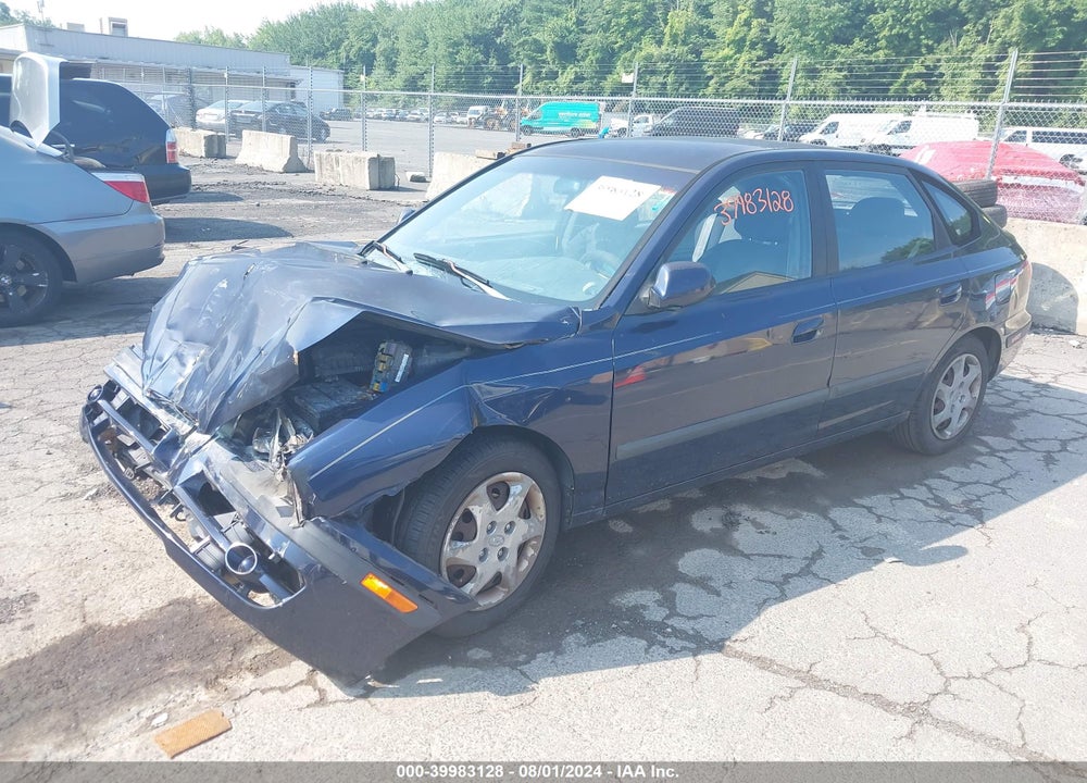 2005 HYUNDAI ELANTRA VIN: KMHDN56DX5U148291