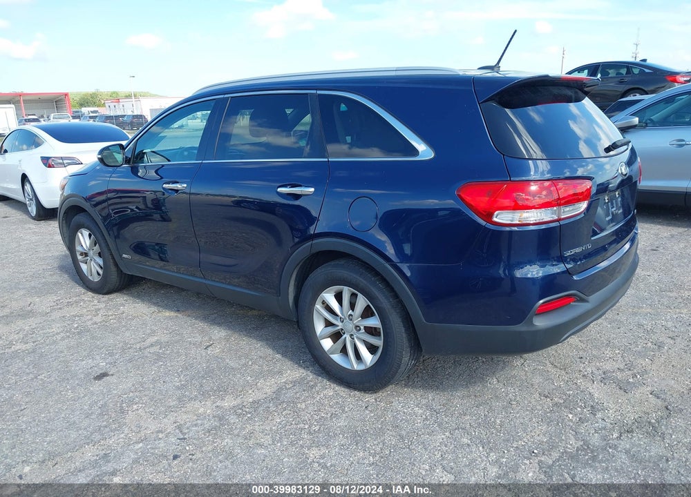 2017 KIA SORENTO 2.4L LX VIN: 5XYPGDA35HG303484