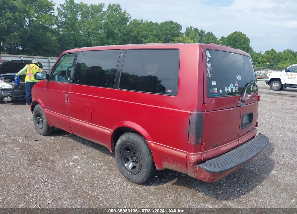 1998 CHEVROLET ASTRO VIN: 1GNDM19WXWB205980